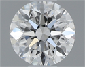 0.40 Carats, Round with Very Good Cut, D Color, VS1 Clarity and Certified by GIA