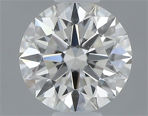 Picture of 0.40 Carats, Round with Excellent Cut, I Color, VVS2 Clarity and Certified by GIA