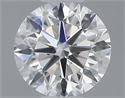 0.40 Carats, Round with Very Good Cut, D Color, VS2 Clarity and Certified by GIA