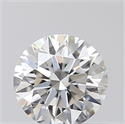 0.41 Carats, Round with Excellent Cut, H Color, VS1 Clarity and Certified by GIA