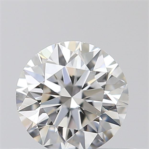 Picture of 0.41 Carats, Round with Excellent Cut, H Color, VS1 Clarity and Certified by GIA