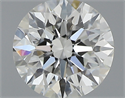 0.43 Carats, Round with Excellent Cut, I Color, VS1 Clarity and Certified by GIA