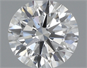 0.40 Carats, Round with Excellent Cut, F Color, SI1 Clarity and Certified by GIA