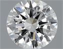 0.40 Carats, Round with Very Good Cut, F Color, VVS2 Clarity and Certified by GIA