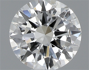 Picture of 0.40 Carats, Round with Very Good Cut, F Color, VVS2 Clarity and Certified by GIA