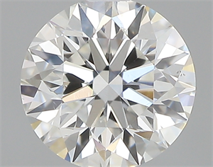 Picture of 0.40 Carats, Round with Excellent Cut, G Color, SI1 Clarity and Certified by GIA