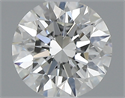 0.40 Carats, Round with Excellent Cut, H Color, VVS2 Clarity and Certified by GIA