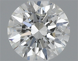 Picture of 0.40 Carats, Round with Excellent Cut, H Color, VVS2 Clarity and Certified by GIA