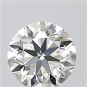 0.50 Carats, Round with Very Good Cut, I Color, VS2 Clarity and Certified by GIA