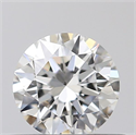 0.40 Carats, Round with Excellent Cut, G Color, SI1 Clarity and Certified by GIA