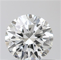 0.40 Carats, Round with Excellent Cut, H Color, VS1 Clarity and Certified by GIA