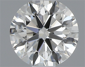 Picture of 0.40 Carats, Round with Excellent Cut, H Color, VVS1 Clarity and Certified by GIA