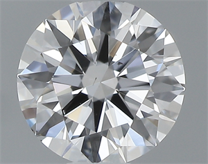 Picture of 0.40 Carats, Round with Excellent Cut, D Color, SI1 Clarity and Certified by GIA