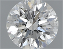 0.40 Carats, Round with Excellent Cut, G Color, SI1 Clarity and Certified by GIA