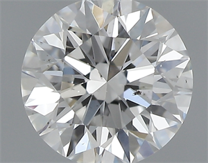 Picture of 0.40 Carats, Round with Excellent Cut, G Color, SI1 Clarity and Certified by GIA