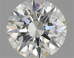 Picture of 0.43 Carats, Round with Excellent Cut, I Color, IF Clarity and Certified by GIA