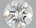 0.42 Carats, Round with Excellent Cut, G Color, SI1 Clarity and Certified by GIA