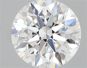 Picture of 0.40 Carats, Round with Very Good Cut, D Color, SI1 Clarity and Certified by GIA