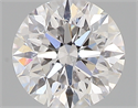 0.42 Carats, Round with Excellent Cut, E Color, SI2 Clarity and Certified by GIA