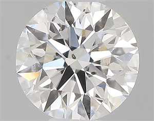 Picture of 0.43 Carats, Round with Excellent Cut, E Color, SI1 Clarity and Certified by GIA