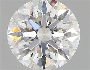 Picture of 0.42 Carats, Round with Excellent Cut, E Color, SI1 Clarity and Certified by GIA