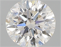 0.44 Carats, Round with Excellent Cut, G Color, VS2 Clarity and Certified by GIA