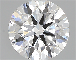 Picture of 0.44 Carats, Round with Excellent Cut, F Color, SI2 Clarity and Certified by GIA