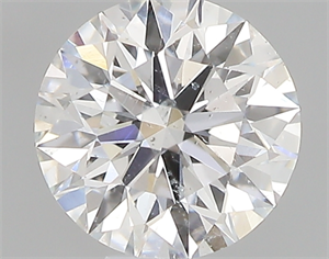 Picture of 0.43 Carats, Round with Excellent Cut, E Color, SI2 Clarity and Certified by GIA