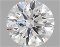 0.40 Carats, Round with Excellent Cut, D Color, VS2 Clarity and Certified by GIA