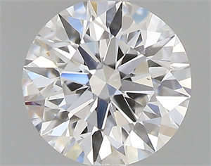 Picture of 0.40 Carats, Round with Excellent Cut, D Color, VS2 Clarity and Certified by GIA