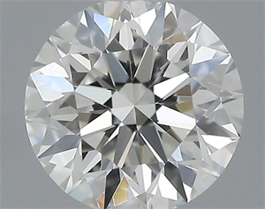 Picture of 0.40 Carats, Round with Very Good Cut, H Color, VVS2 Clarity and Certified by GIA