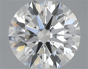 Picture of 0.40 Carats, Round with Excellent Cut, G Color, VS2 Clarity and Certified by GIA