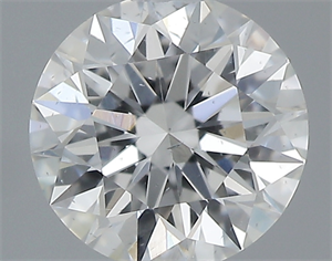 Picture of 0.41 Carats, Round with Excellent Cut, F Color, SI1 Clarity and Certified by GIA