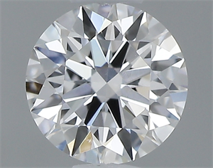 Picture of 0.40 Carats, Round with Very Good Cut, D Color, VS1 Clarity and Certified by GIA