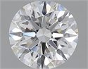 1.51 Carats, Round with Excellent Cut, D Color, VS1 Clarity and Certified by GIA