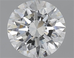 Picture of 2.01 Carats, Round with Excellent Cut, H Color, SI1 Clarity and Certified by GIA