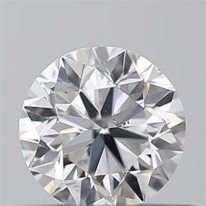 Picture of 0.40 Carats, Round with Very Good Cut, D Color, SI1 Clarity and Certified by GIA