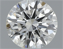 0.49 Carats, Round with Excellent Cut, I Color, SI1 Clarity and Certified by GIA