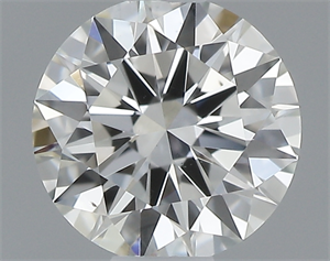 Picture of 0.49 Carats, Round with Excellent Cut, I Color, SI1 Clarity and Certified by GIA