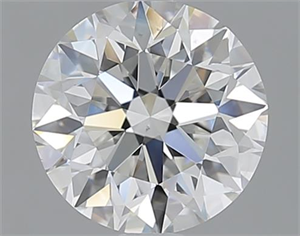 Picture of 1.70 Carats, Round with Excellent Cut, G Color, SI1 Clarity and Certified by GIA