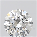 0.44 Carats, Round with Excellent Cut, G Color, SI1 Clarity and Certified by GIA